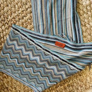 Authentic! EUC Missoni Scarf Blue
